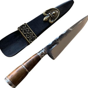 Faca Gaúcha Torneada 6" em Aço Carbono